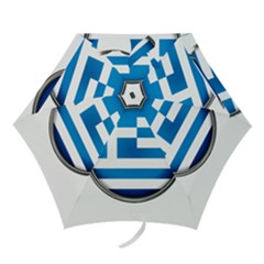 Greece Greek Europe Athens Mini Folding Umbrellas by Nexatart