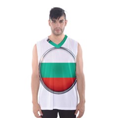Bulgaria Country Nation Nationality Men s Basketball Tank Top by Nexatart