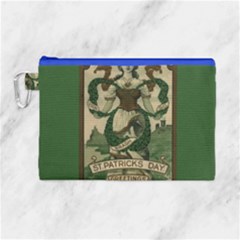  St  Patricks Day  Canvas Cosmetic Bag (large) by Valentinaart
