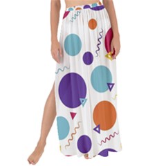 Background Polka Dot Maxi Chiffon Tie-up Sarong by Nexatart