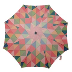 Background Geometric Triangle Hook Handle Umbrellas (medium) by Nexatart