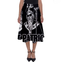  St  Patricks Day  Perfect Length Midi Skirt by Valentinaart