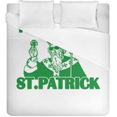  St  Patricks Day  Duvet Cover (king Size) by Valentinaart