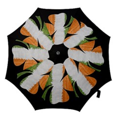 Irish Clover Hook Handle Umbrellas (large) by Valentinaart