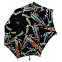 Multicolor Abstract Design Hook Handle Umbrellas (Small) View2