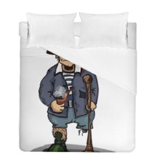 Cute Pirate Duvet Cover Double Side (full/ Double Size) by ImagineWorld