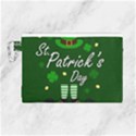 St Patricks Leprechaun Canvas Cosmetic Bag (Large) View1