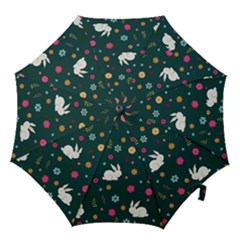 Easter Bunny  Hook Handle Umbrellas (large) by Valentinaart