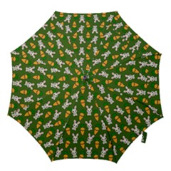 Easter Kawaii Pattern Hook Handle Umbrellas (large) by Valentinaart