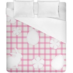 Easter Patches  Duvet Cover (california King Size) by Valentinaart