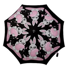 Easter Bunny  Hook Handle Umbrellas (small) by Valentinaart