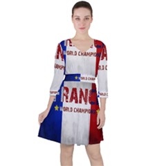 Football World Cup Ruffle Dress by Valentinaart