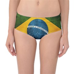 Football World Cup Mid-waist Bikini Bottoms by Valentinaart