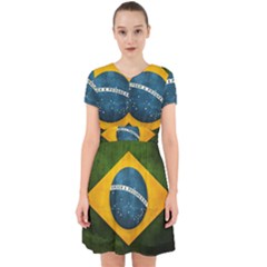 Football World Cup Adorable In Chiffon Dress by Valentinaart
