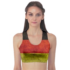 Football World Cup Sports Bra by Valentinaart