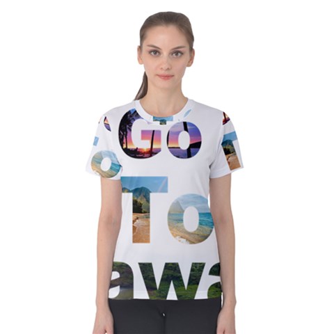 Hawaii Women s Cotton Tee by Howtobead