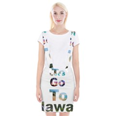 Hawaii Braces Suspender Skirt by Howtobead