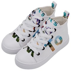 Hawaii Kid s Mid-top Canvas Sneakers by Howtobead