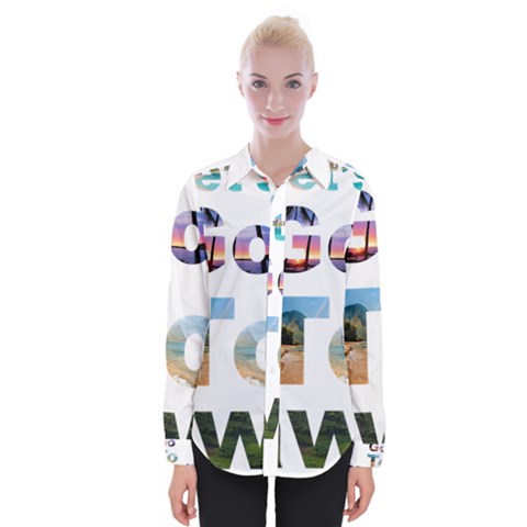 Hawaii Womens Long Sleeve Shirt by Howtobead