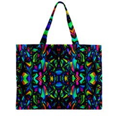 Pattern-14 Zipper Mini Tote Bag by ArtworkByPatrick