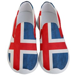 Iceland Flag Men s Lightweight Slip Ons by Valentinaart
