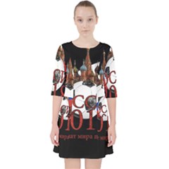 Russia Football World Cup Pocket Dress by Valentinaart
