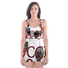 Russia Football World Cup Skater Dress Swimsuit by Valentinaart