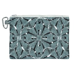 Modern Oriental Ornate Pattern Canvas Cosmetic Bag (xl) by dflcprints