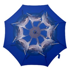 Great White Shark 4 Hook Handle Umbrellas (medium) by trendistuff