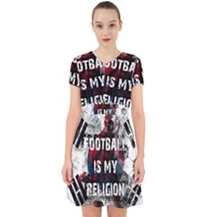 Football Is My Religion Adorable In Chiffon Dress by Valentinaart