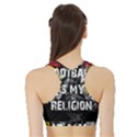 Football is my religion Sports Bra with Border View2