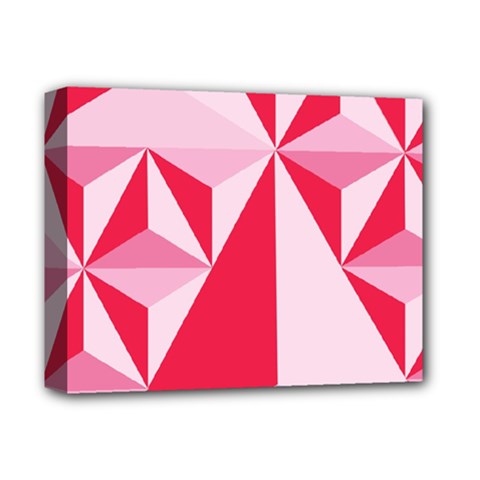3d Pattern Experiments Deluxe Canvas 14  X 11  by Sapixe