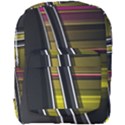 Abstract Multicolor Vectors Flow Lines Graphics Full Print Backpack View1