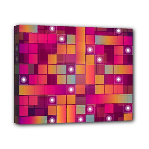 Abstract Background Colorful Canvas 10  X 8  by Sapixe