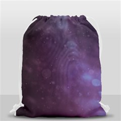 Abstract Purple Pattern Background Drawstring Bag (small) by Sapixe