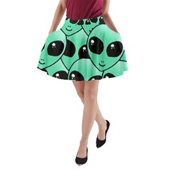 Alien A-line Pocket Skirt by Sapixe