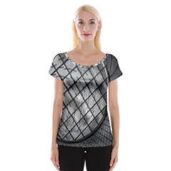 Architecture Roof Structure Modern Cap Sleeve Tops by Sapixe