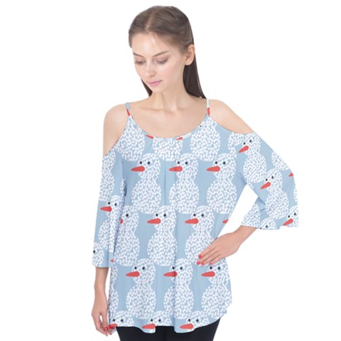 Christmas Wrapping Papers Flutter Tees by Sapixe