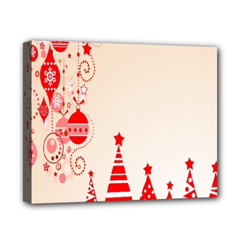 Christmas Clipart Wallpaper Canvas 10  X 8  by Sapixe