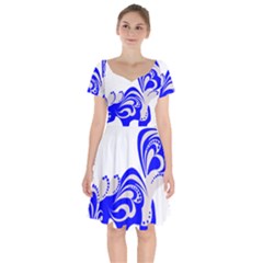 Skunk Animal Still From Short Sleeve Bardot Dress by Nexatart