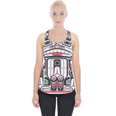 Ethnic Traditional Art Piece Up Tank Top by Sapixe