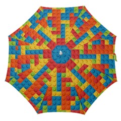 Lego Bricks Pattern Straight Umbrellas by Sapixe