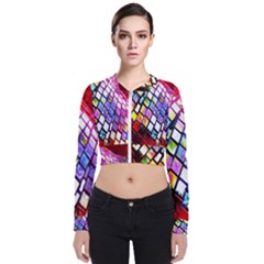 Multicolor Wall Mosaic Bomber Jacket by Sapixe