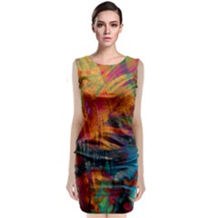 Whirl Sleeveless Velvet Midi Dress by stephenlinhart