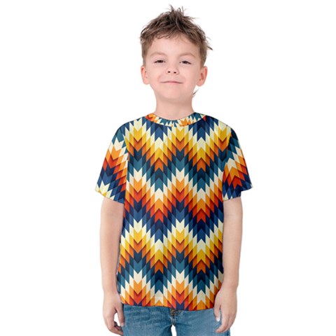 The Amazing Pattern Library Kids  Cotton Tee by Sapixe