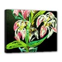 Dscf1389 - lillies in the vase Canvas 14  x 11  View1