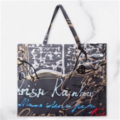 Dscf1638 - Written Poems Zipper Large Tote Bag by bestdesignintheworld