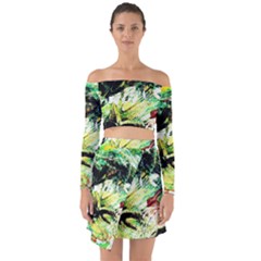 In The Nest And Around 4 Off Shoulder Top With Skirt Set by bestdesignintheworld
