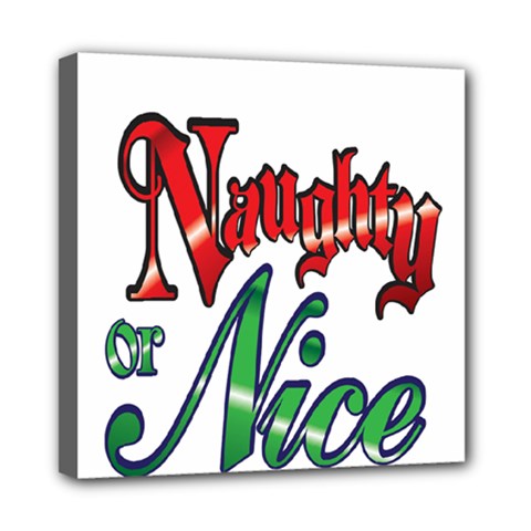 Vintage Christmas Naughty Or Nice Multi Function Bag	 by Sapixe
