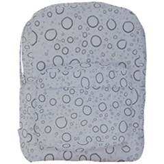 Water Glass Pattern Drops Wet Full Print Backpack by Sapixe